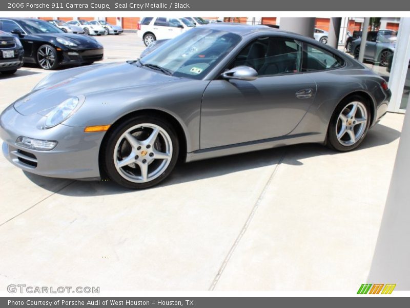 Seal Grey Metallic / Black 2006 Porsche 911 Carrera Coupe