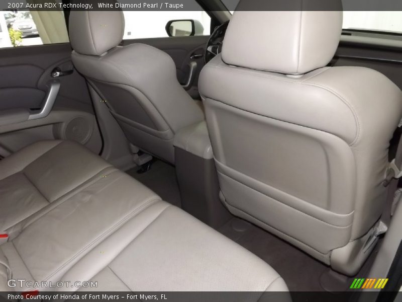 White Diamond Pearl / Taupe 2007 Acura RDX Technology