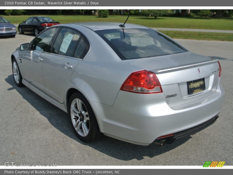 Maverick Silver Metallic / Onyx 2009 Pontiac G8 Sedan