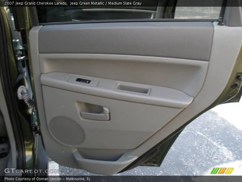 Jeep Green Metallic / Medium Slate Gray 2007 Jeep Grand Cherokee Laredo