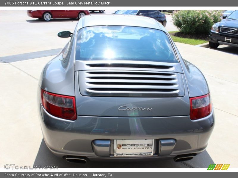 Seal Grey Metallic / Black 2006 Porsche 911 Carrera Coupe