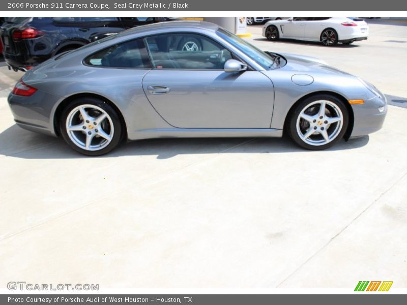 Seal Grey Metallic / Black 2006 Porsche 911 Carrera Coupe
