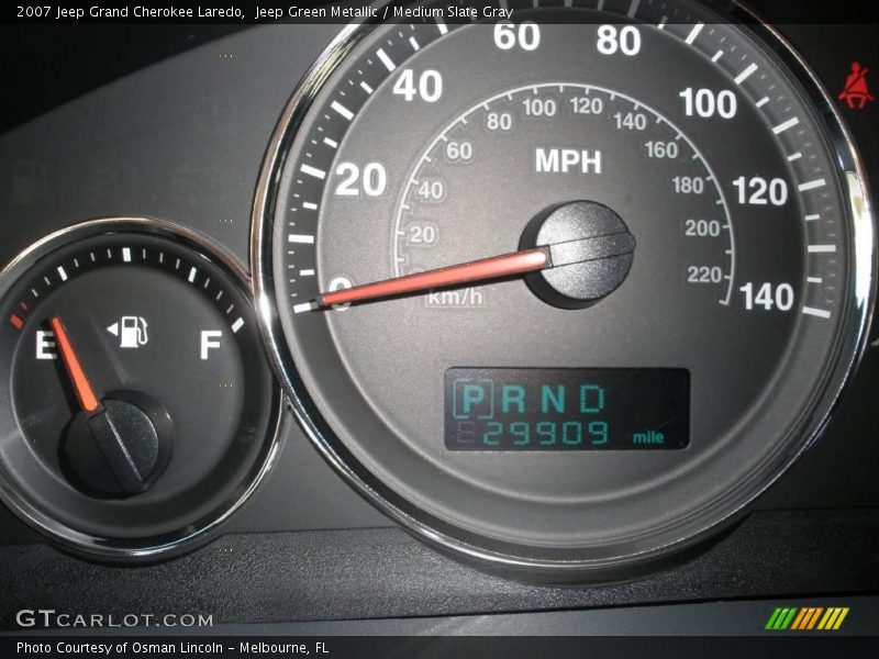Jeep Green Metallic / Medium Slate Gray 2007 Jeep Grand Cherokee Laredo