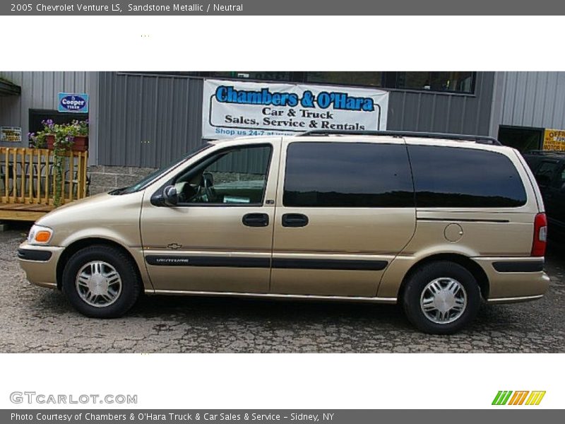 Sandstone Metallic / Neutral 2005 Chevrolet Venture LS