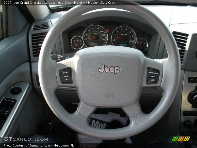 Jeep Green Metallic / Medium Slate Gray 2007 Jeep Grand Cherokee Laredo