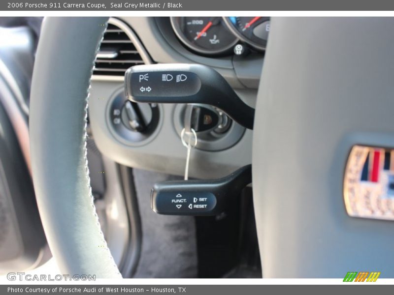 Seal Grey Metallic / Black 2006 Porsche 911 Carrera Coupe