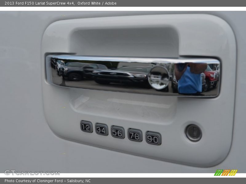 Oxford White / Adobe 2013 Ford F150 Lariat SuperCrew 4x4