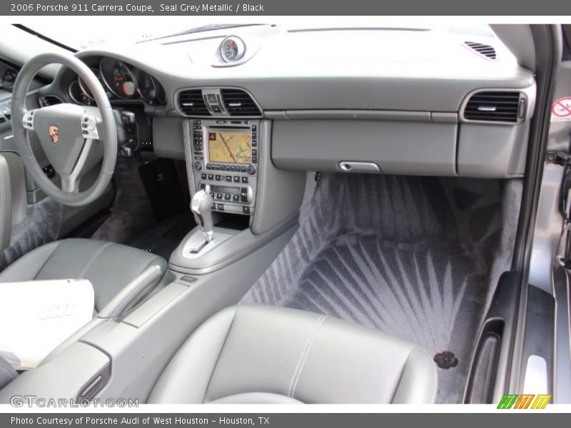 Seal Grey Metallic / Black 2006 Porsche 911 Carrera Coupe