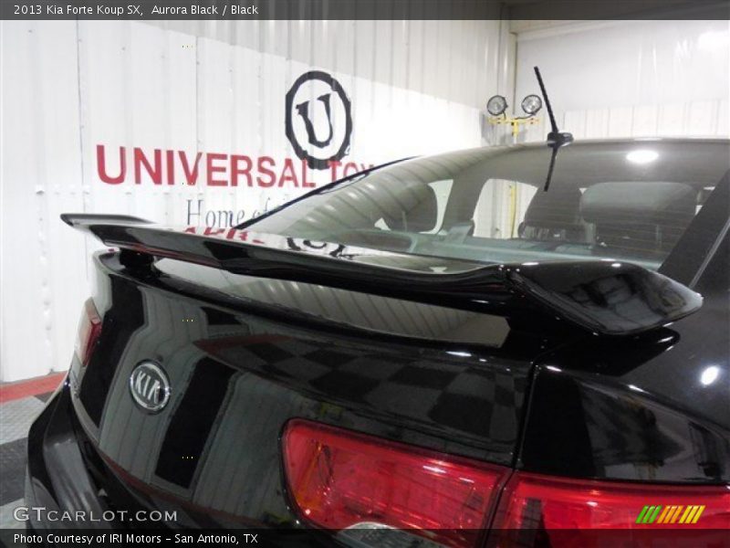Aurora Black / Black 2013 Kia Forte Koup SX