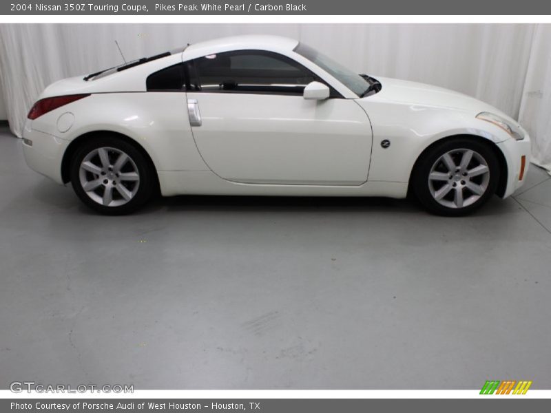 Pikes Peak White Pearl / Carbon Black 2004 Nissan 350Z Touring Coupe