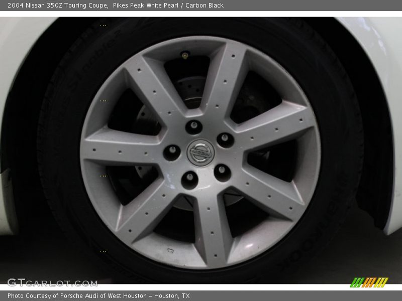Pikes Peak White Pearl / Carbon Black 2004 Nissan 350Z Touring Coupe