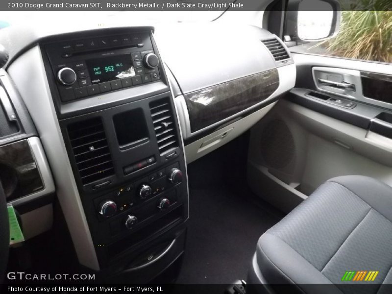 Blackberry Metallic / Dark Slate Gray/Light Shale 2010 Dodge Grand Caravan SXT