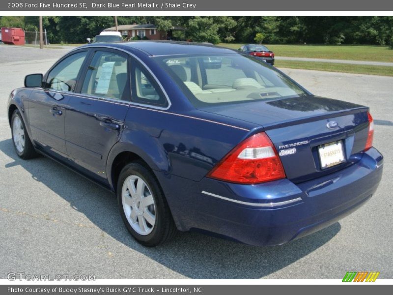 Dark Blue Pearl Metallic / Shale Grey 2006 Ford Five Hundred SE