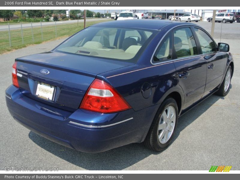 Dark Blue Pearl Metallic / Shale Grey 2006 Ford Five Hundred SE
