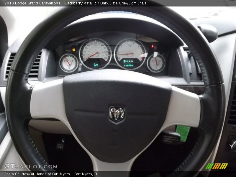 Blackberry Metallic / Dark Slate Gray/Light Shale 2010 Dodge Grand Caravan SXT