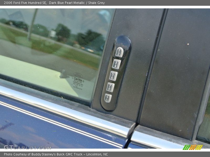 Dark Blue Pearl Metallic / Shale Grey 2006 Ford Five Hundred SE