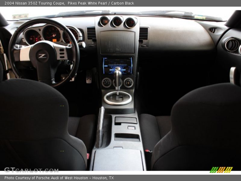 Pikes Peak White Pearl / Carbon Black 2004 Nissan 350Z Touring Coupe