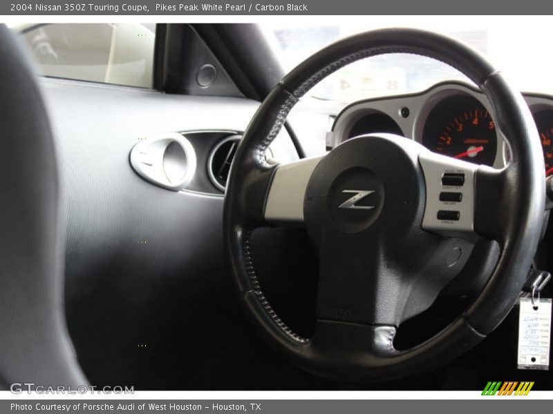 Pikes Peak White Pearl / Carbon Black 2004 Nissan 350Z Touring Coupe