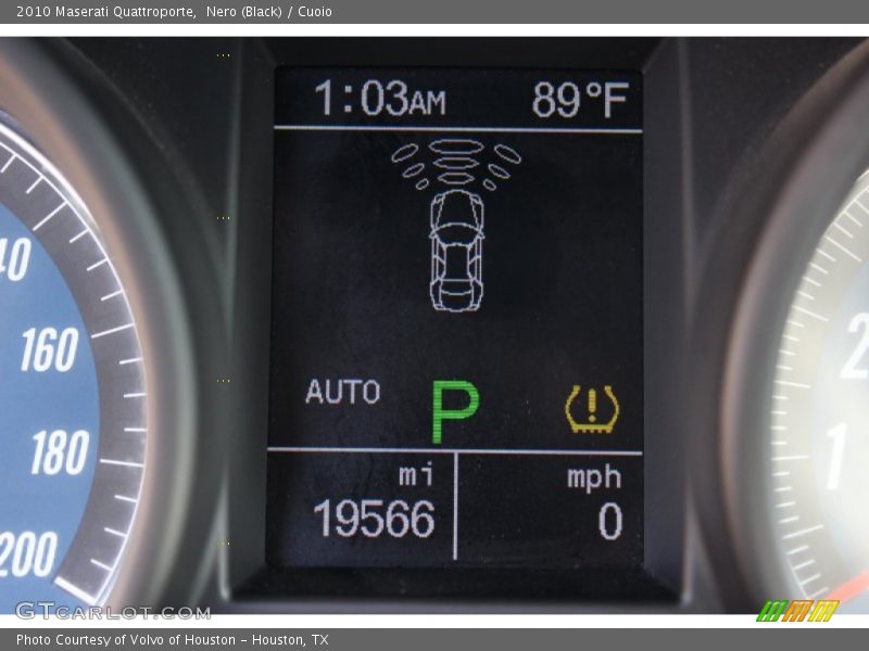 Nero (Black) / Cuoio 2010 Maserati Quattroporte