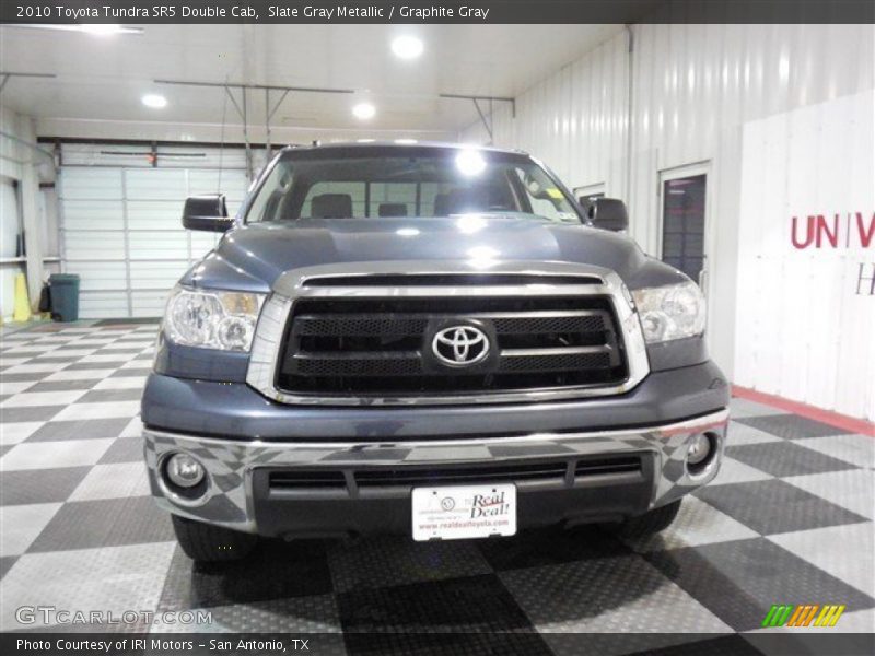 Slate Gray Metallic / Graphite Gray 2010 Toyota Tundra SR5 Double Cab