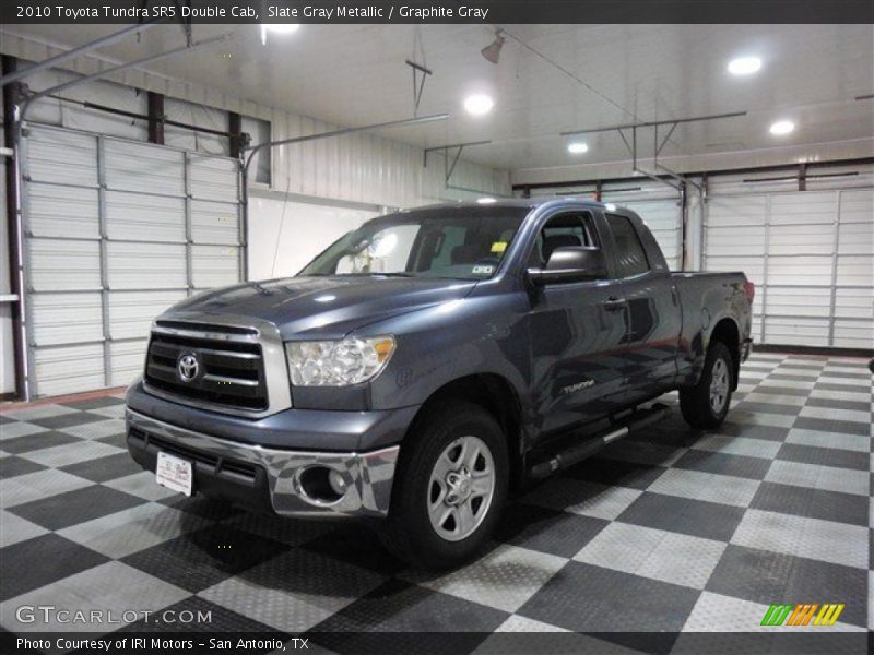 Slate Gray Metallic / Graphite Gray 2010 Toyota Tundra SR5 Double Cab