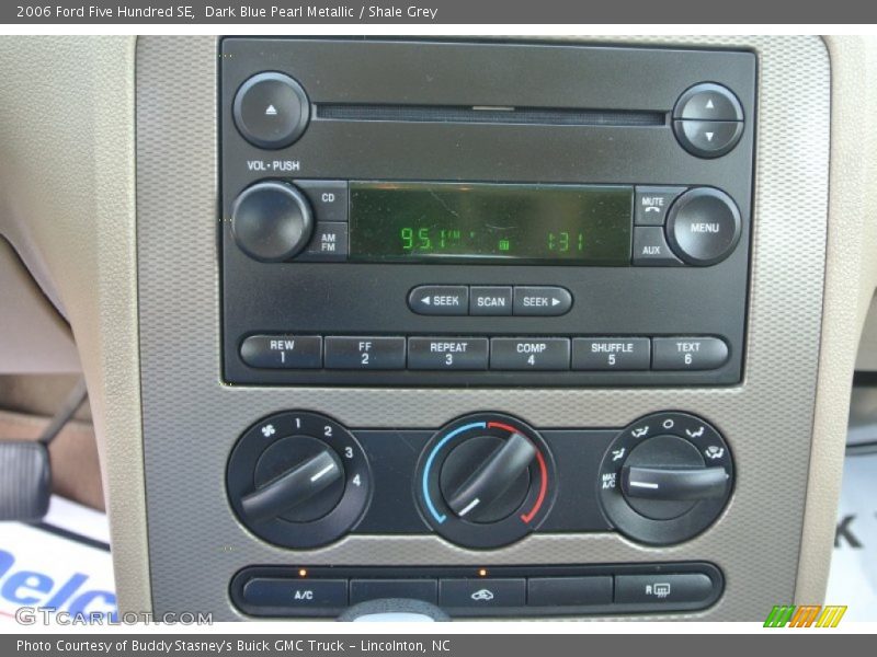 Dark Blue Pearl Metallic / Shale Grey 2006 Ford Five Hundred SE