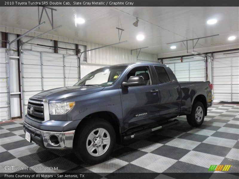 Slate Gray Metallic / Graphite Gray 2010 Toyota Tundra SR5 Double Cab