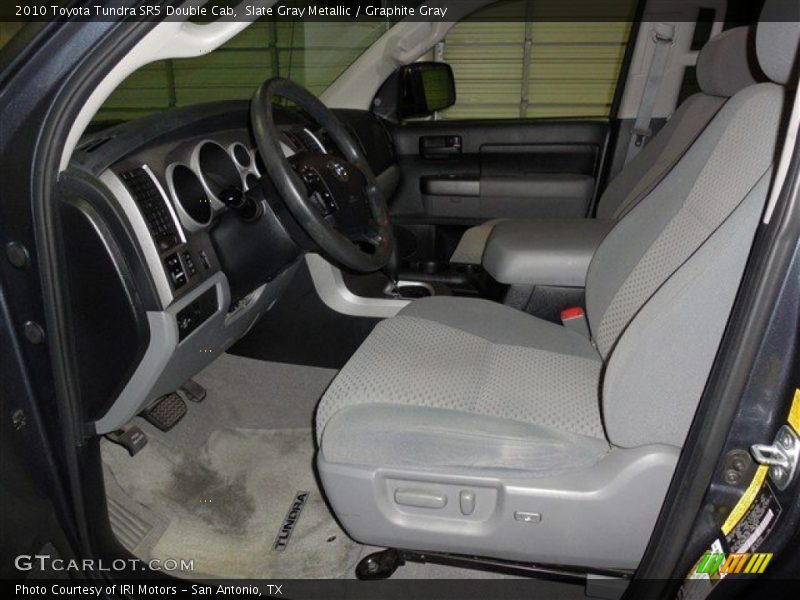 Slate Gray Metallic / Graphite Gray 2010 Toyota Tundra SR5 Double Cab
