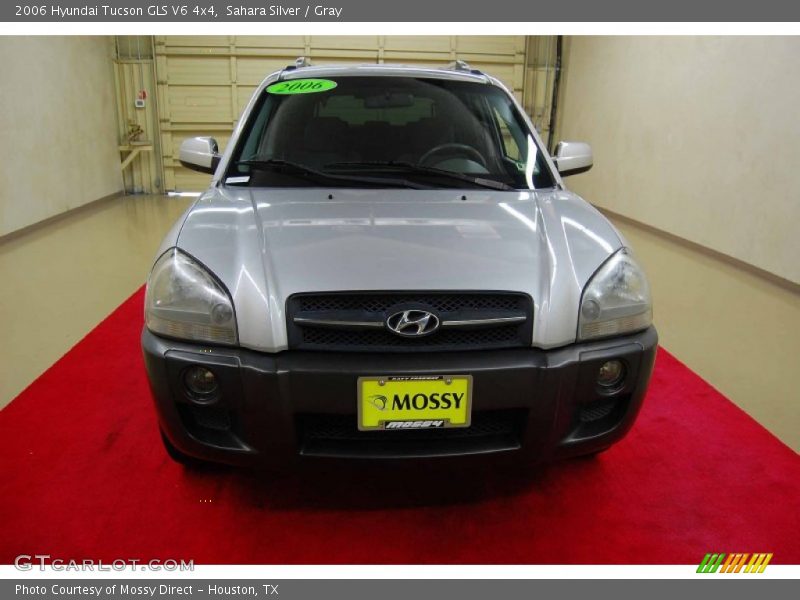 Sahara Silver / Gray 2006 Hyundai Tucson GLS V6 4x4