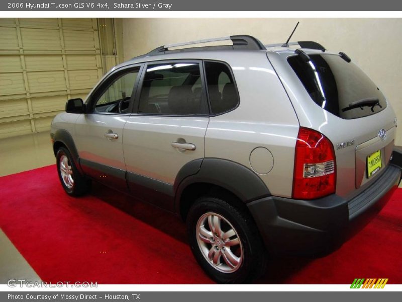 Sahara Silver / Gray 2006 Hyundai Tucson GLS V6 4x4