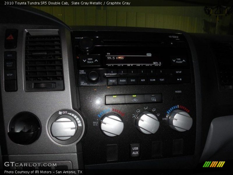 Slate Gray Metallic / Graphite Gray 2010 Toyota Tundra SR5 Double Cab