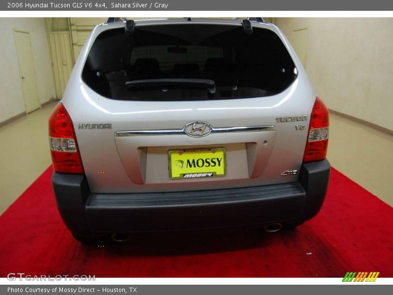 Sahara Silver / Gray 2006 Hyundai Tucson GLS V6 4x4
