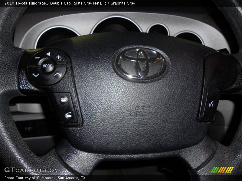 Slate Gray Metallic / Graphite Gray 2010 Toyota Tundra SR5 Double Cab