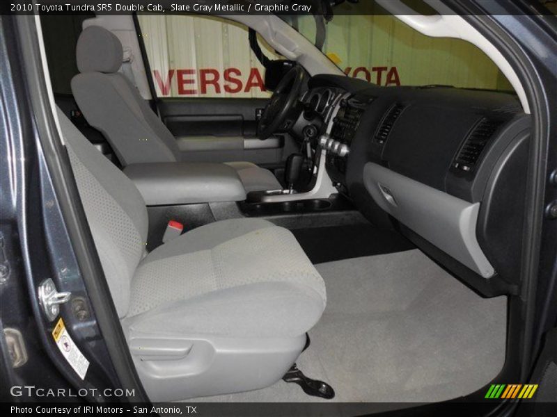 Slate Gray Metallic / Graphite Gray 2010 Toyota Tundra SR5 Double Cab