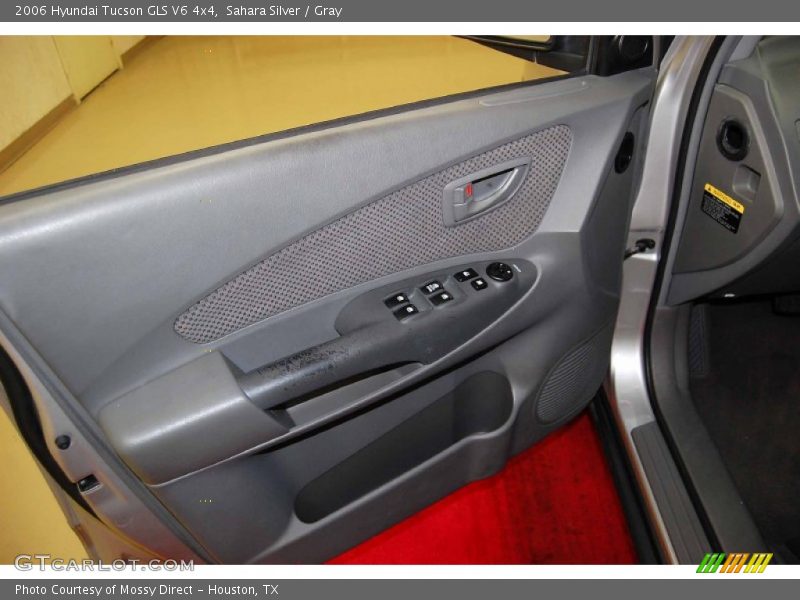 Sahara Silver / Gray 2006 Hyundai Tucson GLS V6 4x4