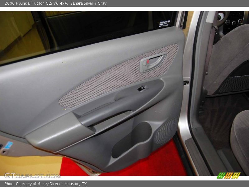 Sahara Silver / Gray 2006 Hyundai Tucson GLS V6 4x4