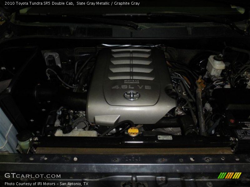 Slate Gray Metallic / Graphite Gray 2010 Toyota Tundra SR5 Double Cab