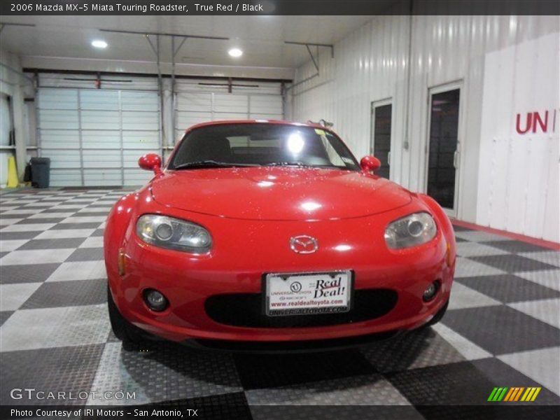 True Red / Black 2006 Mazda MX-5 Miata Touring Roadster
