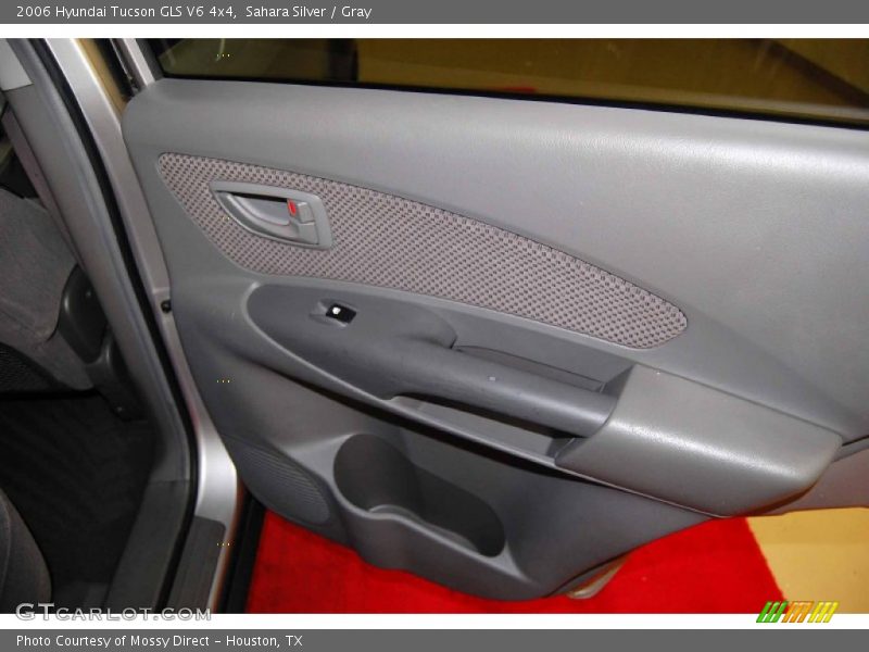 Sahara Silver / Gray 2006 Hyundai Tucson GLS V6 4x4