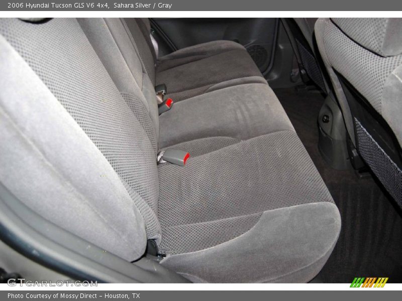 Sahara Silver / Gray 2006 Hyundai Tucson GLS V6 4x4