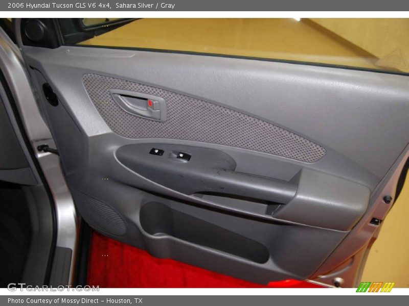 Sahara Silver / Gray 2006 Hyundai Tucson GLS V6 4x4