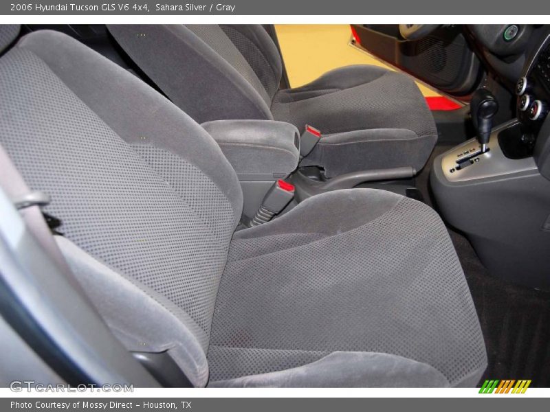 Sahara Silver / Gray 2006 Hyundai Tucson GLS V6 4x4