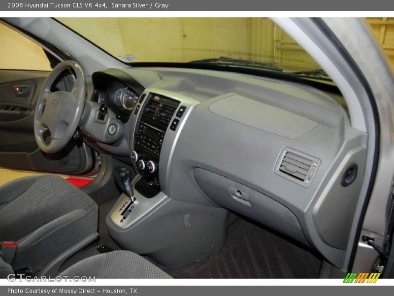 Sahara Silver / Gray 2006 Hyundai Tucson GLS V6 4x4