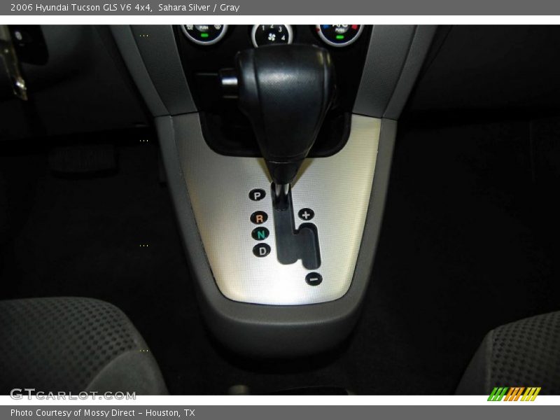 Sahara Silver / Gray 2006 Hyundai Tucson GLS V6 4x4