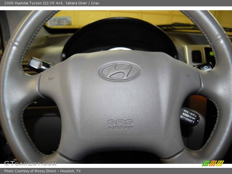 Sahara Silver / Gray 2006 Hyundai Tucson GLS V6 4x4
