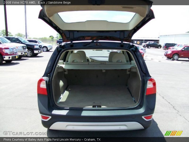 Black / Sandstone Beige 2008 Volvo XC70 AWD