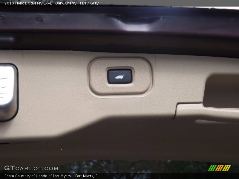 Dark Cherry Pearl / Gray 2010 Honda Odyssey EX-L