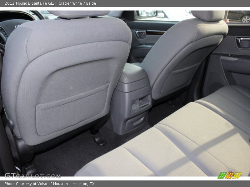 Glacier White / Beige 2012 Hyundai Santa Fe GLS