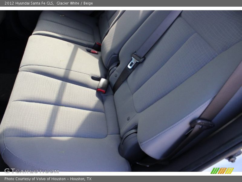 Glacier White / Beige 2012 Hyundai Santa Fe GLS