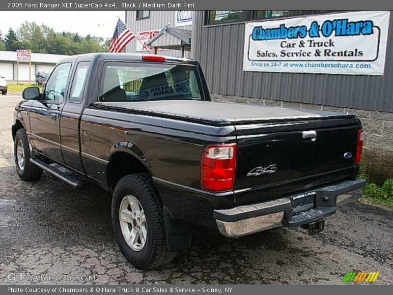 Black / Medium Dark Flint 2005 Ford Ranger XLT SuperCab 4x4